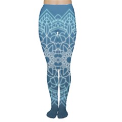 Mandala Floral Ornament Pattern Women s Tights