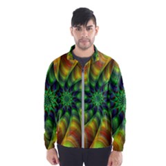 Vision Wallpaper Decoration Wind Breaker (men) by Celenk