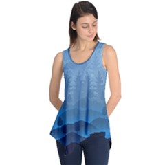 Blue Mountain Sleeveless Tunic by berwies