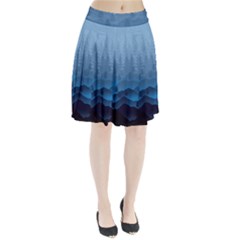 Blue Mountain Pleated Skirt by berwies