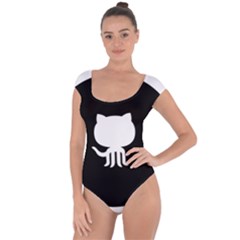 Logo Icon Github Short Sleeve Leotard  by Celenk