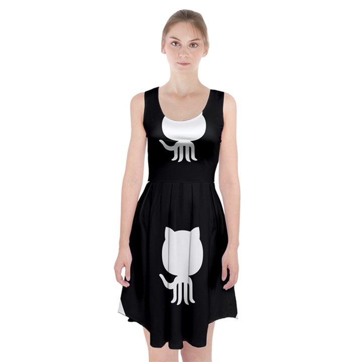 Logo Icon Github Racerback Midi Dress