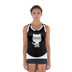 Logo Icon Github Sport Tank Top  by Celenk