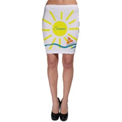 Summer Beach Holiday Holidays Sun Bodycon Skirt