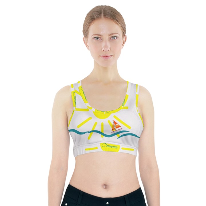 Summer Beach Holiday Holidays Sun Sports Bra With Pocket