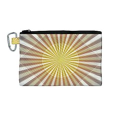 Abstract Art Modern Abstract Canvas Cosmetic Bag (m)