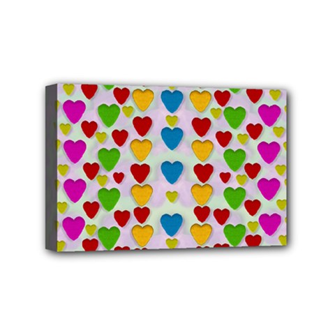 So Sweet And Hearty As Love Can Be Mini Canvas 6  X 4 