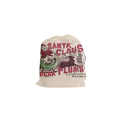 Vintage Santa Claus  Drawstring Pouches (xs)  by Valentinaart