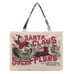 Vintage Santa Claus  Medium Tote Bag by Valentinaart