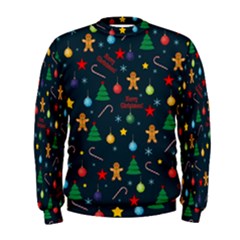 Christmas Pattern Men s Sweatshirt by Valentinaart