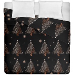 Christmas Tree - Pattern Duvet Cover Double Side (king Size) by Valentinaart