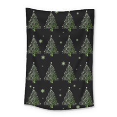 Christmas Tree - Pattern Small Tapestry by Valentinaart