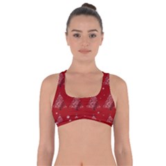 Christmas Tree - Pattern Got No Strings Sports Bra by Valentinaart