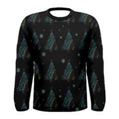 Christmas Tree - Pattern Men s Long Sleeve Tee by Valentinaart