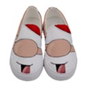 Santa  Women s Canvas Slip Ons View1