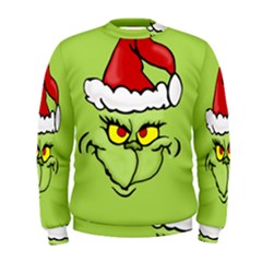 Grinch Men s Sweatshirt by Valentinaart