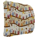 Autumn Owls Pattern Back Support Cushion View2
