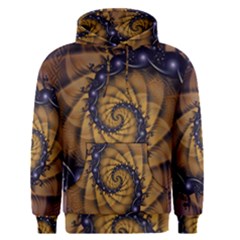 An Emperor Scorpion s 1001 Fractal Spiral Stingers Men s Pullover Hoodie by jayaprime