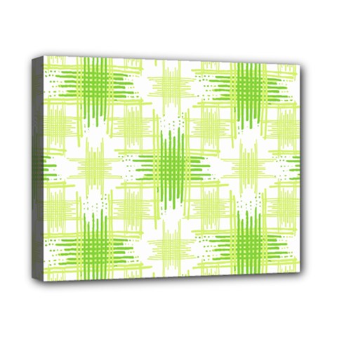 Intersecting Lines Pattern Canvas 10  X 8  by dflcprints