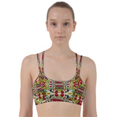 Chicken Monkeys Smile In The Floral Nature Looking Hot Line Them Up Sports Bra by pepitasart