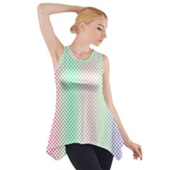 Pattern Side Drop Tank Tunic