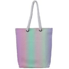 Pattern Full Print Rope Handle Bag (small)