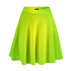 Pattern High Waist Skirt by gasi