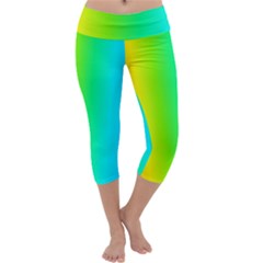 Pattern Capri Yoga Leggings