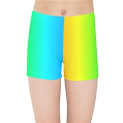 Pattern Kids Sports Shorts