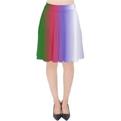 Pattern Velvet High Waist Skirt
