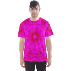 Pattern Men s Sports Mesh Tee