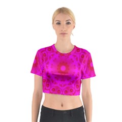 Pattern Cotton Crop Top