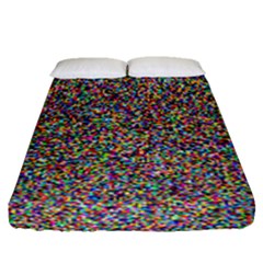 Pattern Fitted Sheet (queen Size)