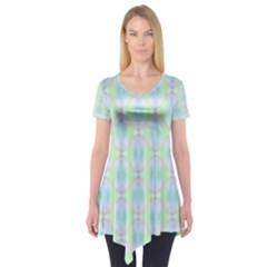 Pattern Short Sleeve Tunic 