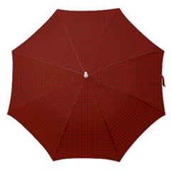Royal Stuart Tartan Straight Umbrellas by PodArtist