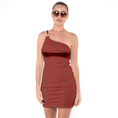 Royal Stuart Tartan One Soulder Bodycon Dress by PodArtist