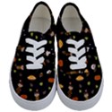 Pilgrims and Indians pattern - Thanksgiving Kids  Classic Low Top Sneakers View1