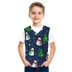 Snowman Pattern Kids  Sportswear by Valentinaart