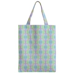 Pattern Zipper Classic Tote Bag