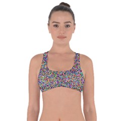 Pattern Got No Strings Sports Bra by gasi