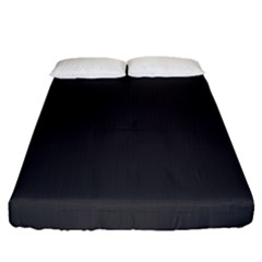 Black Carbon Fiber Fitted Sheet (queen Size) by PodArtist