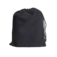 Simulated Black Carbon Fiber Steel Drawstring Pouches (extra Large)