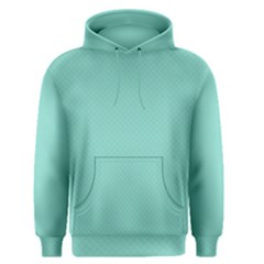 Tiffany Aqua Blue Puffy Quilted Pattern Men s Pullover Hoodie by PodArtist