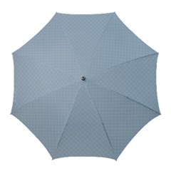 Powder Blue Stitched And Quilted Pattern Golf Umbrellas by PodArtist