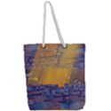 Up Down City Full Print Rope Handle Tote (Large) View2