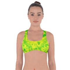 Pattern Got No Strings Sports Bra by gasi