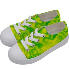 Pattern Kids  Low Top Canvas Sneakers by gasi