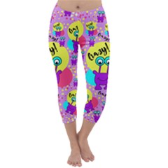 Crazy Capri Winter Leggings  by gasi