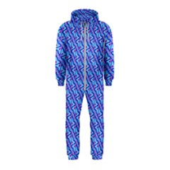 Pattern Hooded Jumpsuit (kids) by gasi