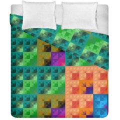 Pattern Duvet Cover Double Side (california King Size) by gasi